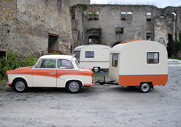 Když měl soudruh z NDR za trabantem minikaravan, neznala radost mezí