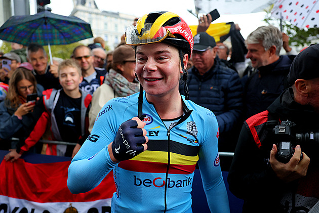 Belgičanka Kopecká v Praze dominovala, na velodromu třikrát vyhrála