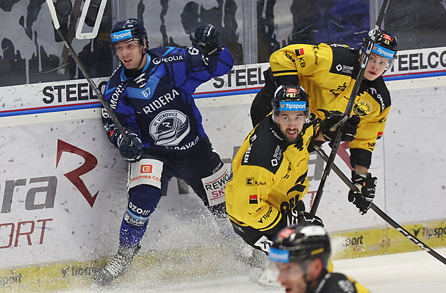 Vítkovice rozprášily Litvínov. Po třinácti minutách vedly o pět gólů, zvítězily 8:2