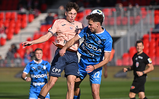 ONLINE: Pardubice - Ml. Boleslav 1:1, hosté v deseti vyrovnávají. Prosadil se Ševčík