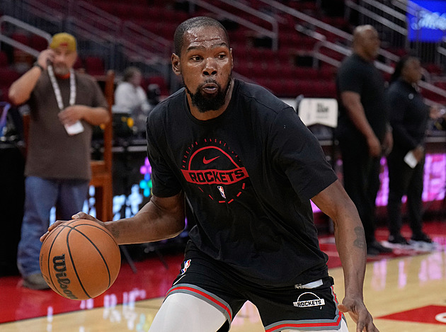 Houston si pojistil hvězdu. Durant prodloužil o dva roky, kývl na nižší výdělek