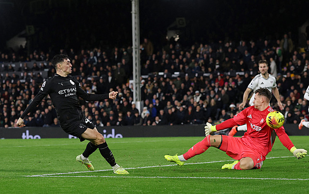 ONLINE: Fulham mocně stahuje City, Everton vyhrál. Newcastle hostí Tottenham