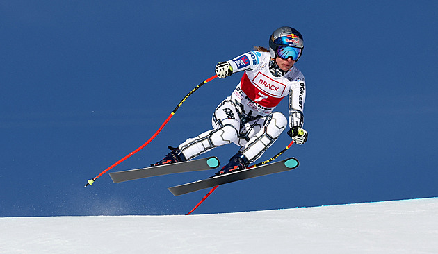 Sjezd ONLINE: Ledecká se po chybách propadá pořadím, Vonnová na start čeká