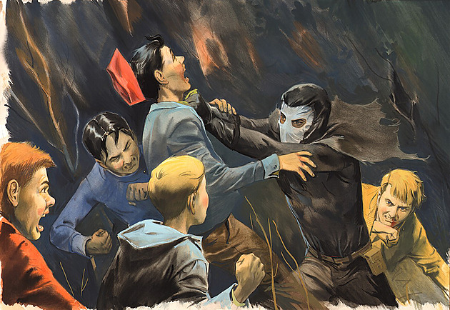 Širokko, fantom s umrlčí maskou. Stínadla se bouří je román plný nejistoty a smrti