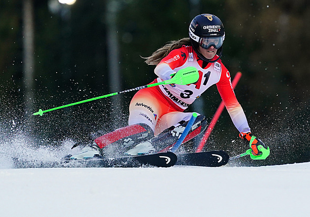 Dubovská v Semmeringu vypadla po pěti brankách. I pátý slalom pro Shiffrinovou