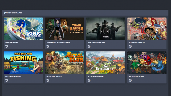 Těchto 8 her v ceně téměř 250 eur můžete mít nyní za zlomek ceny. Toto je lednový Humble Choice