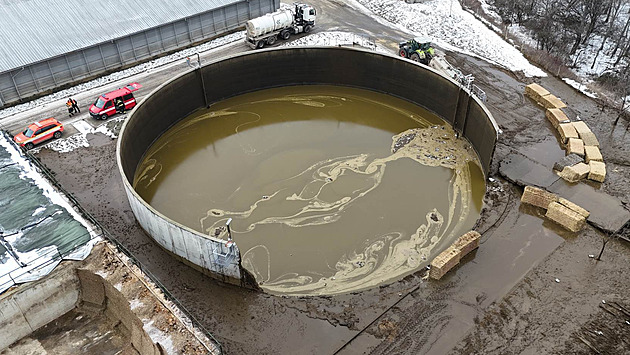 Naředěná kejda na Znojemsku doputovala do národního parku, havárii šetří policie