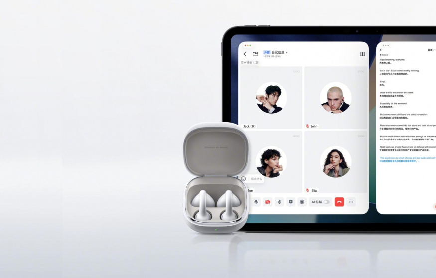 Xiaomi chystá sluchátka s nečekanou konstrukcí: nabídnou spoustu AI funkcí a připojíte je k iPhonu