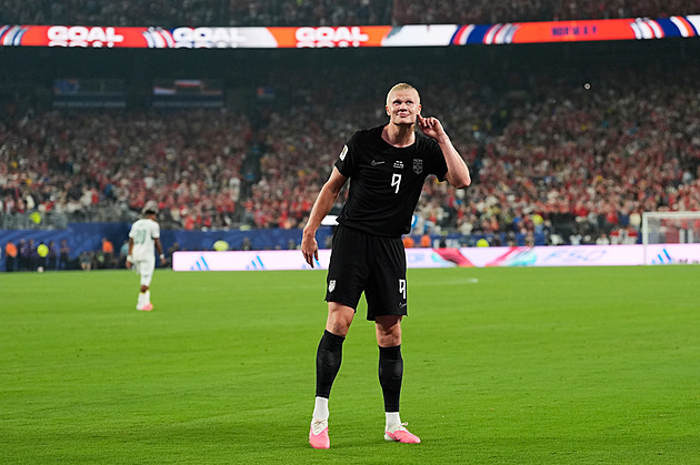 Nechť jsou všichni Norové šťastní, zářil rozjetý Haaland. Bude nejlepším střelcem?