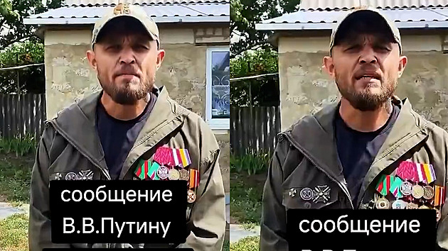 Obrátíme zbraně proti Kremlu, hrozí voják Putinovi. Chce setkání v živém přenosu